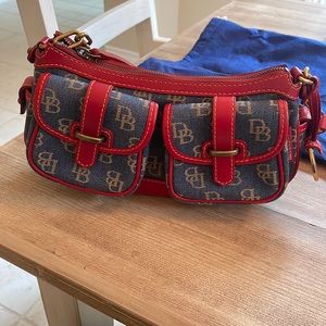 Dooney and Bourke Medium Banana Bag